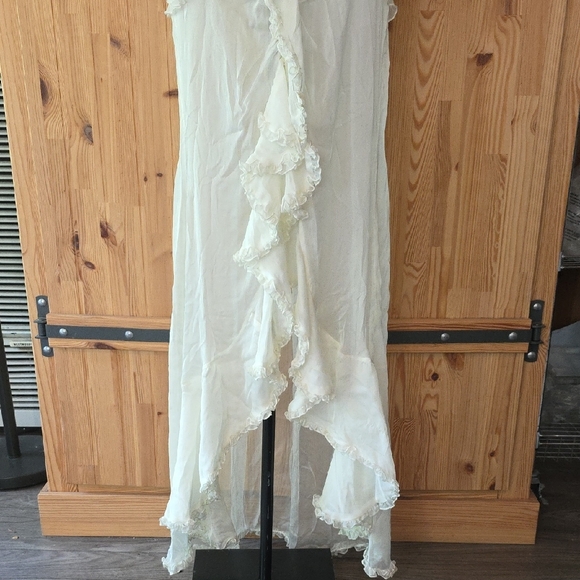 For Love & Lemons Ivory Halter Maxi Dress - Picture 5 of 15